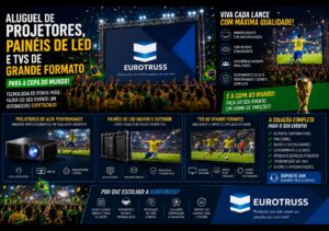 Locação e Venda de Painel de LED, Palco para Shows, Box Truss e Iluminação em Blumenau, Itajaí e Balneário Camboriú